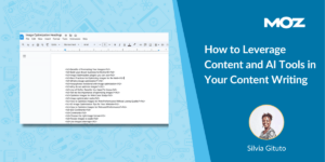 How to Leverage Content and AI-powered Tools in Your Content Writing