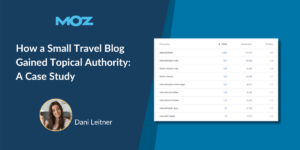 How a Small Travel Blog Gained Topical Authority: A Case Study